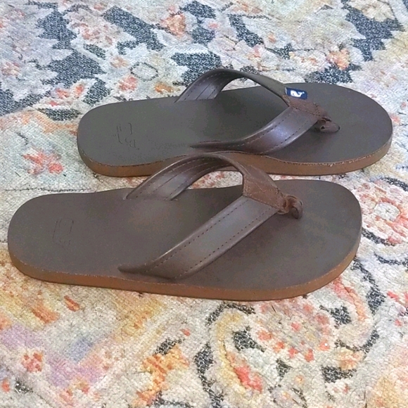 Vineyard Vines Other - Vineyard Vines Men's Brown Sandals